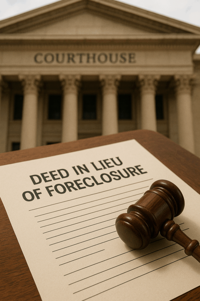 Deed in lieu Services by DMRodriguezLaw.com in Spring Hill, Florida